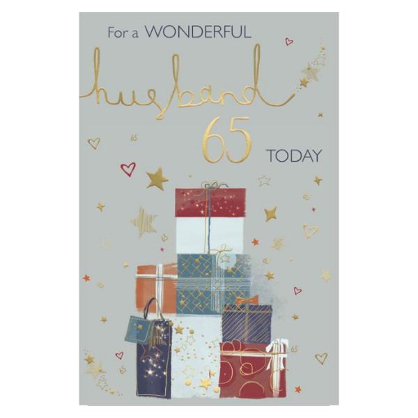 For a wonderful Husband (Age 65)
