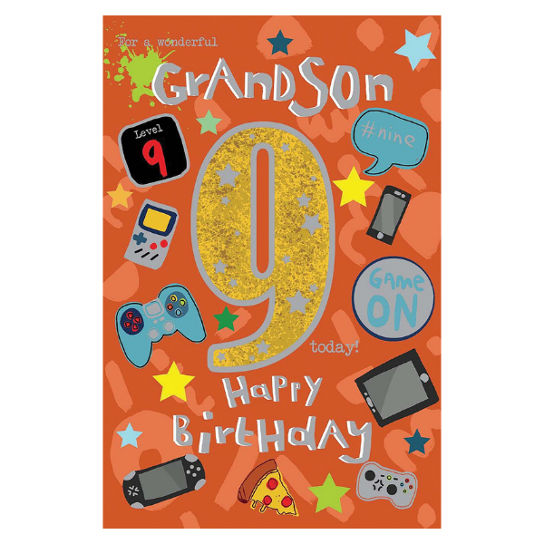 For a Wonderful Grandson (Age 9)