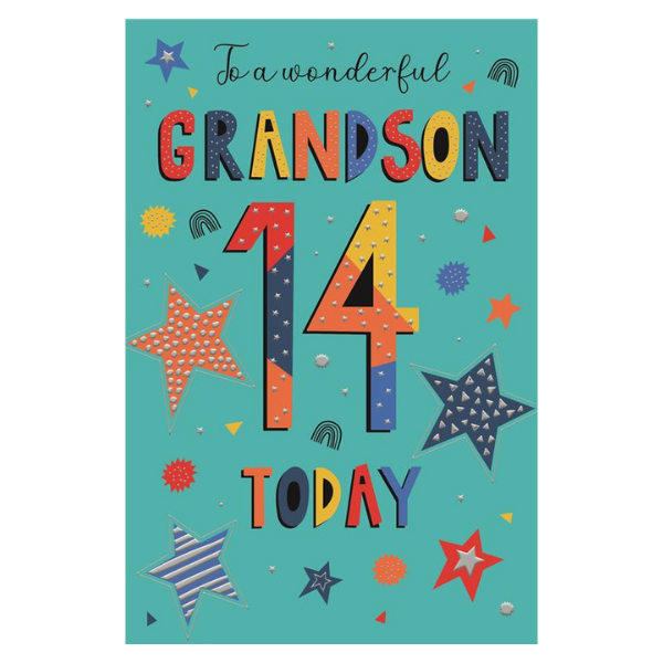 To a Wonderful Grandson (Age 14)