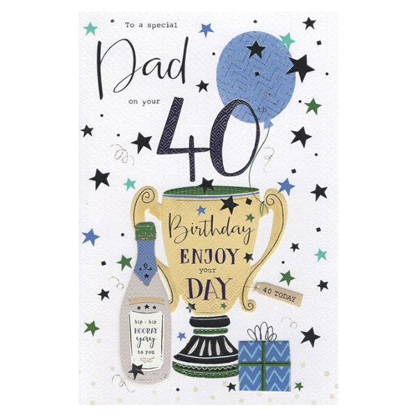 To a Special Dad (Age 40)