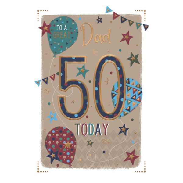 To a great Dad (Age 50)