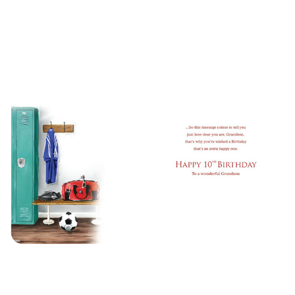 To a Special Grandson (Age 10)