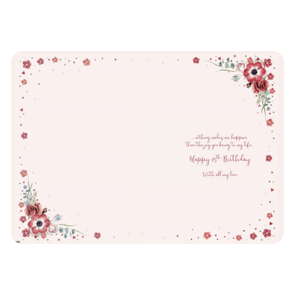 For my Wife (Age 75)