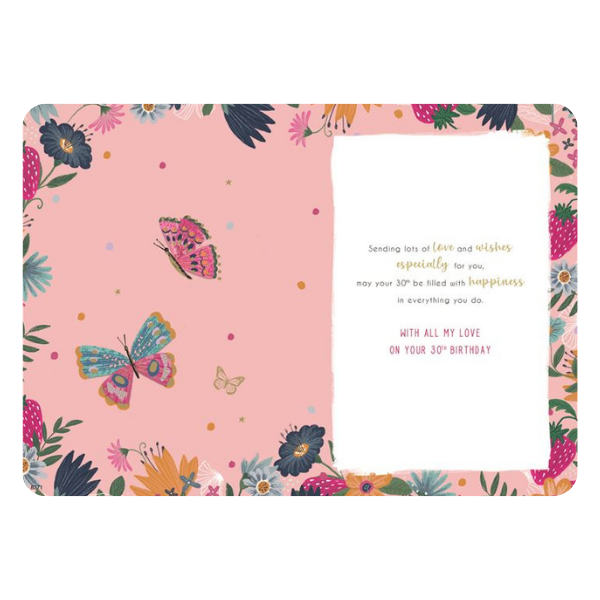 For a Special Wife (Age 30)