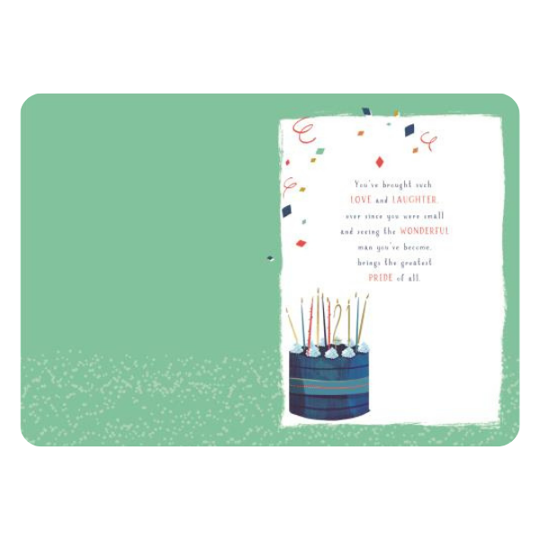 To a Wonderful Grandson (Age 21)