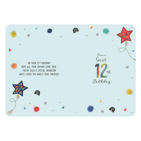 To a Special Grandson (Age 12)