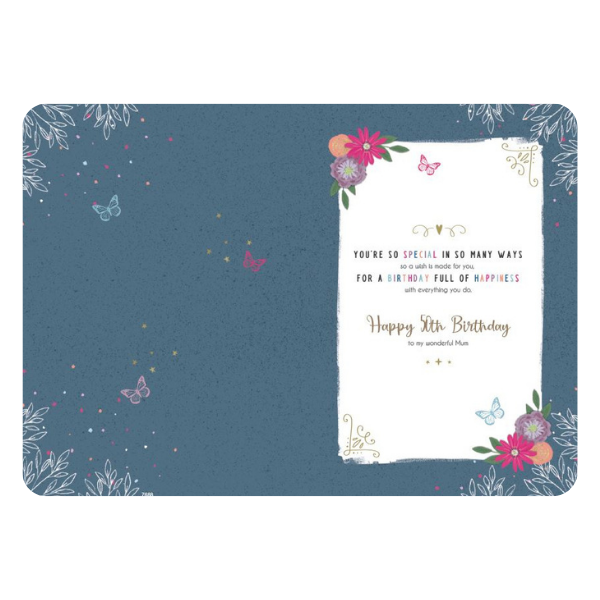 Happy 50th Mum (Age 50)