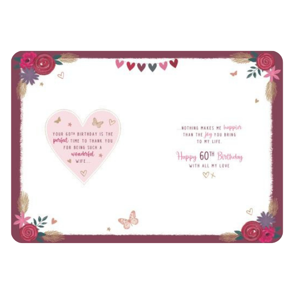 To my Wonderful Wife (Age 60)