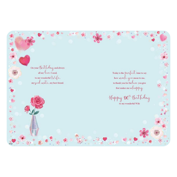 For my Wonderful Wife (Age 90)