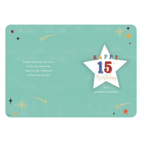 Just for you Grandson (Age 15)