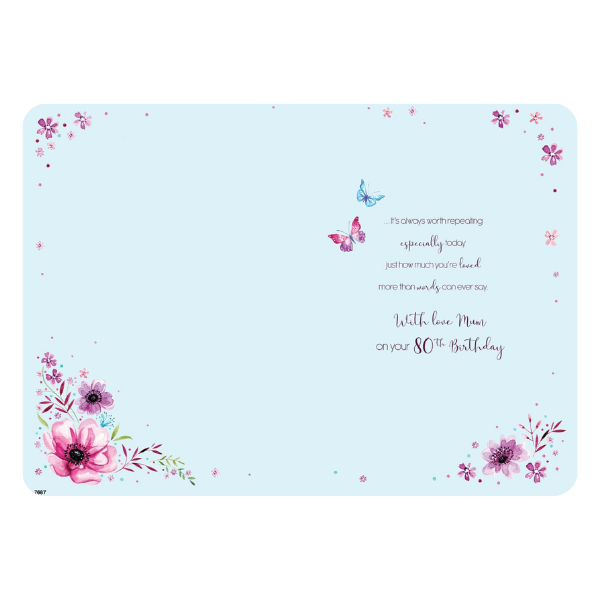 For a Wonderful Mum (Age 80)