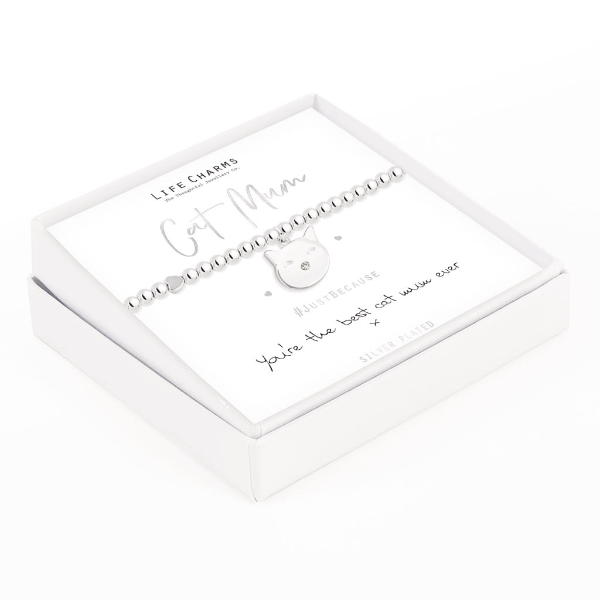 Life Charms Just Because Bracelet - Cat Mum