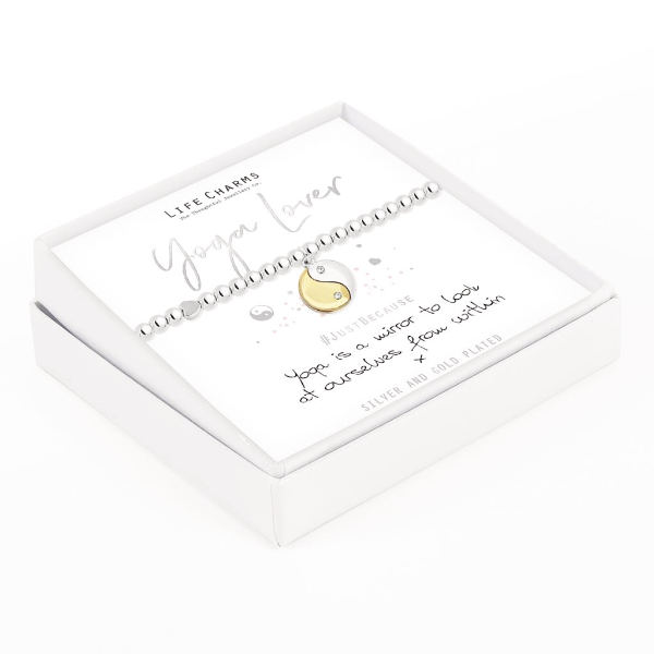 Life Charms Just Because Bracelet - Yoga Lover