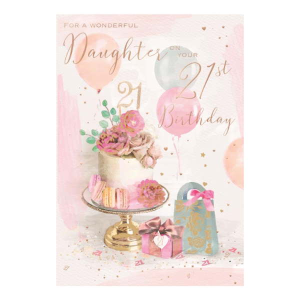 For a Wonderful Daughter (Age 21)