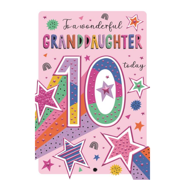 For a Wonderful Granddaughter (Age 10)