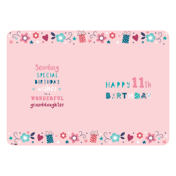 For a Lovely Granddaughter (Age 11)