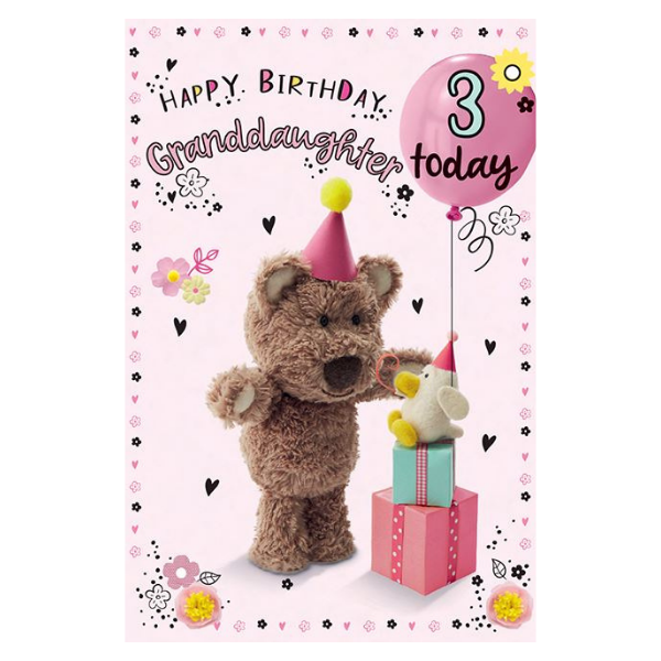 Happy Birthday Granddaughter (Age 3)