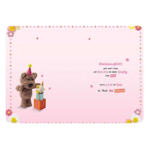 Happy Birthday Granddaughter (Age 3)