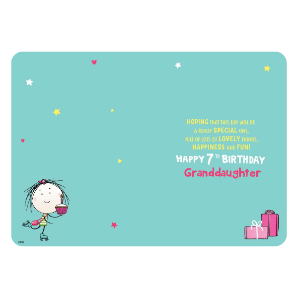 For a Wonderful Granddaughter (Age 7)