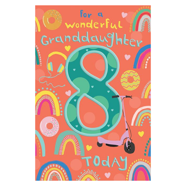 For a Wonderful Granddaughter (Age 8)