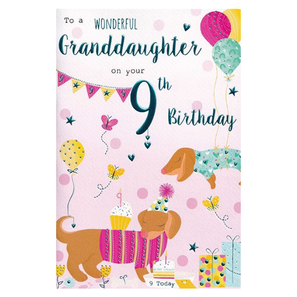 For a Wonderful Granddaughter (Age 9)