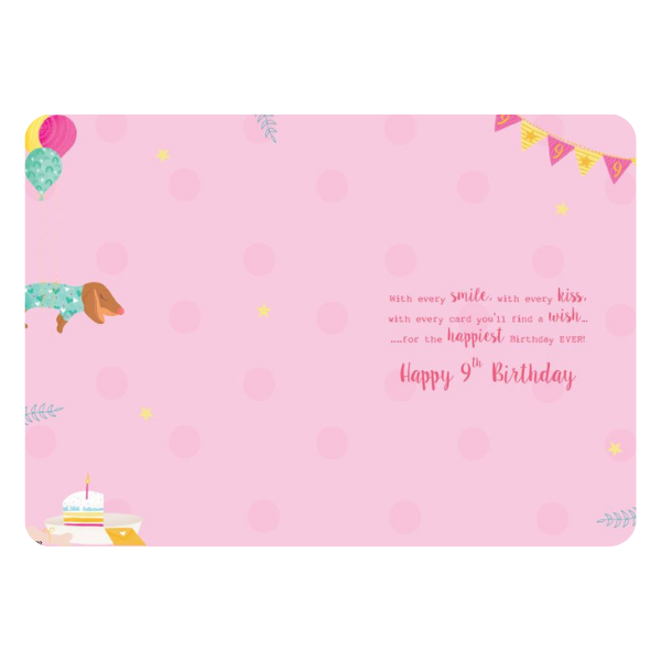 For a Wonderful Granddaughter (Age 9)