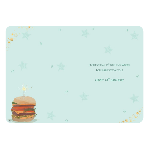 For a Wonderful Son (Age 14)