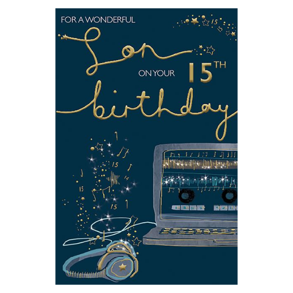 For a Wonderful Son (Age 15)