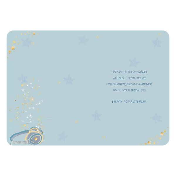 For a Wonderful Son (Age 15)