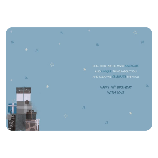 Happy Birthday Son (Age 18)