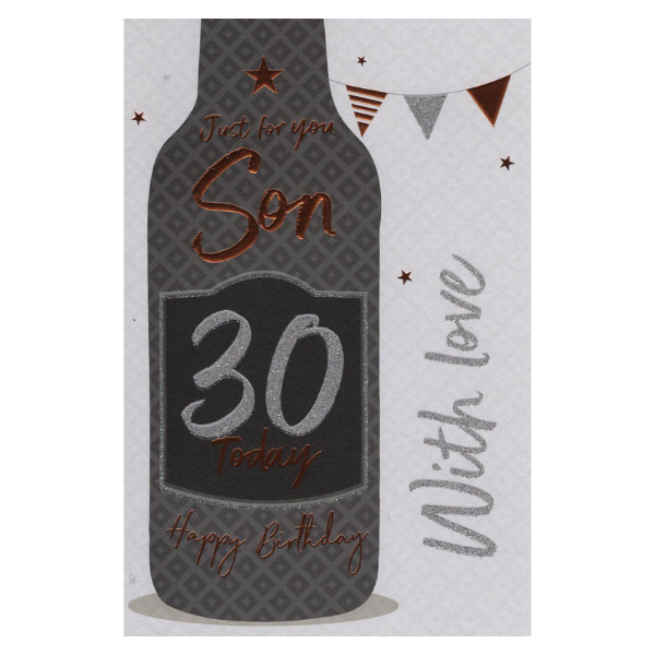 Just for you Son (Age 30)