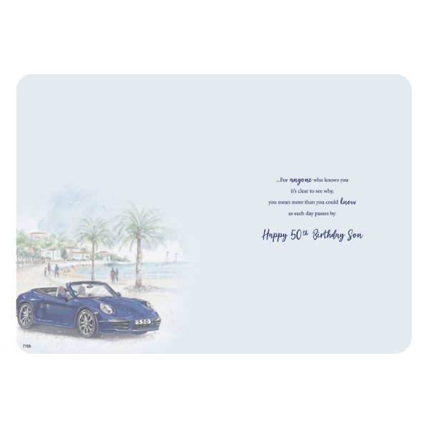 For a Special Son (Age 50)