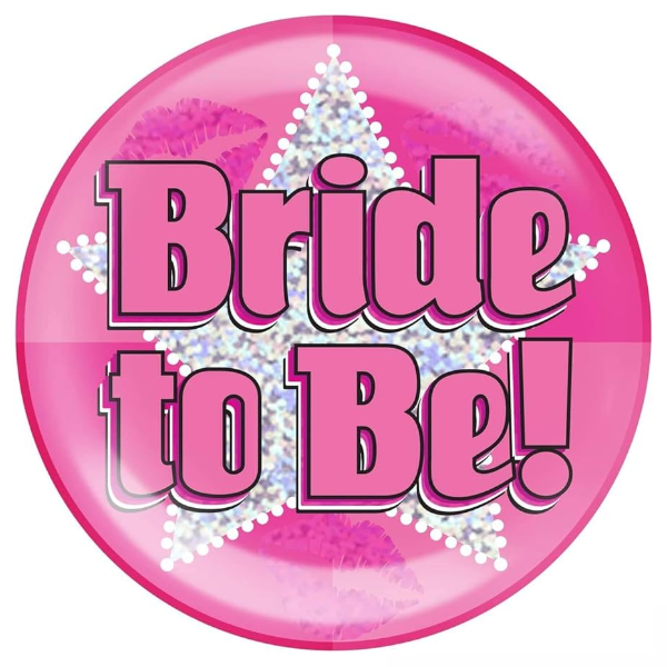 Bride to Be Badge