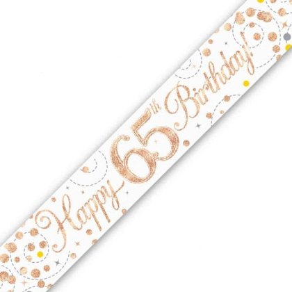Sparkling Fizz Birthday Banner