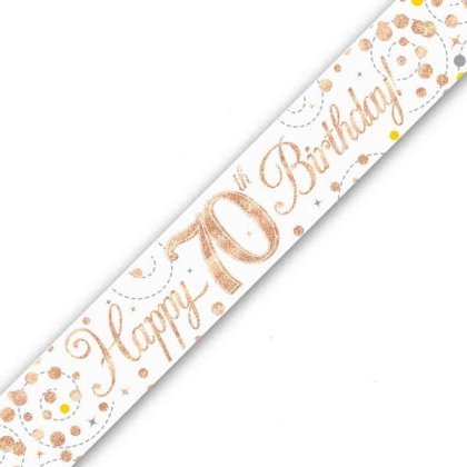 Sparkling Fizz Birthday Banner