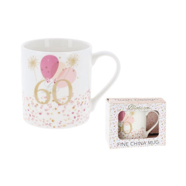 Happy Birthday Mug Pink