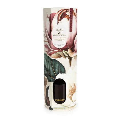 Candlelight - 200ml Reed Diffuser - Peony & Water Lily