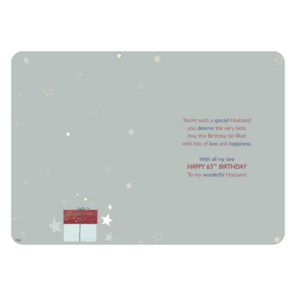 For a wonderful Husband (Age 65)