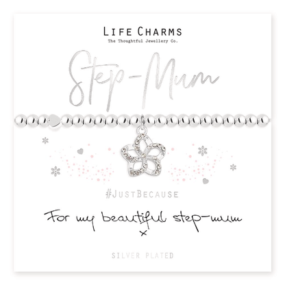 Life Charms Family Bracelet - Step Mum