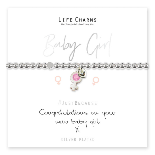 Life Charms Just Because Bracelet - Baby Girl