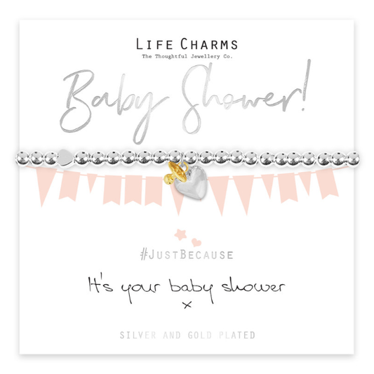 Life Charms Just Because Bracelet - It's Your Baby Shower