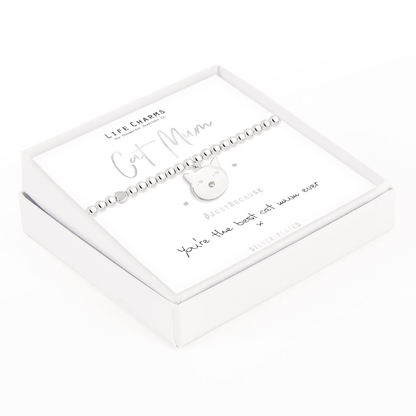 Life Charms Just Because Bracelet - Cat Mum