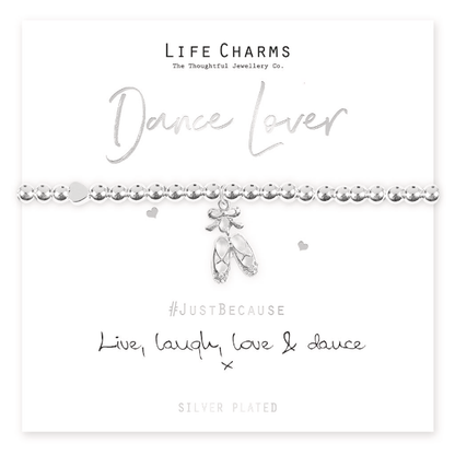 Life Charms Just Because Bracelet - Dance Lover