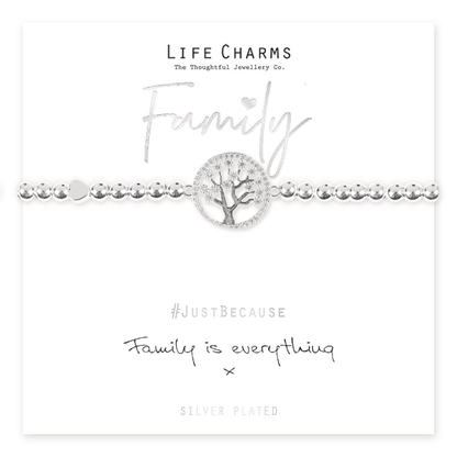 Life Charms Just Because Bracelet - Family