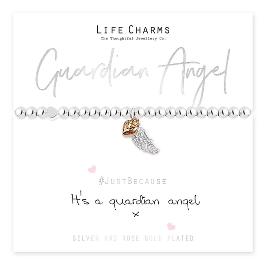 Life Charms Just Because Bracelet - Guardian Angel