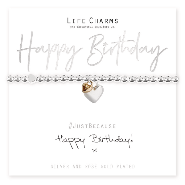 Life Charms Just Because Bracelet - Happy Birthday