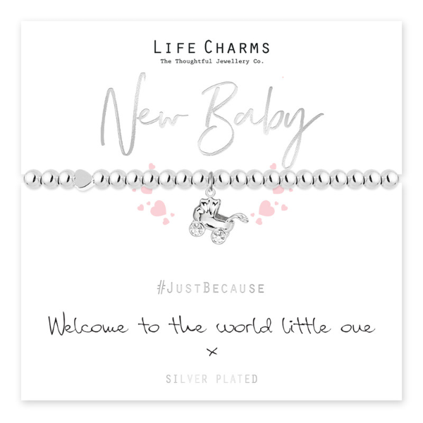 Life Charms Just Because Bracelet - New Baby