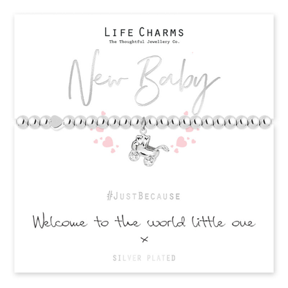 Life Charms Just Because Bracelet - New Baby