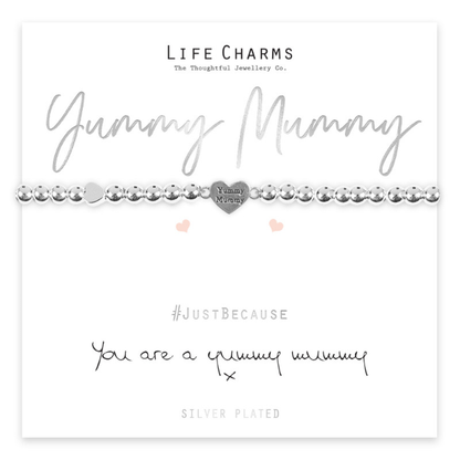 Life Charms Just Because Bracelet - Yummy Mummy