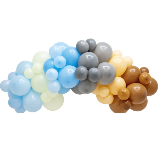 Blue Party DIY Latex Balloon Garland 62pk